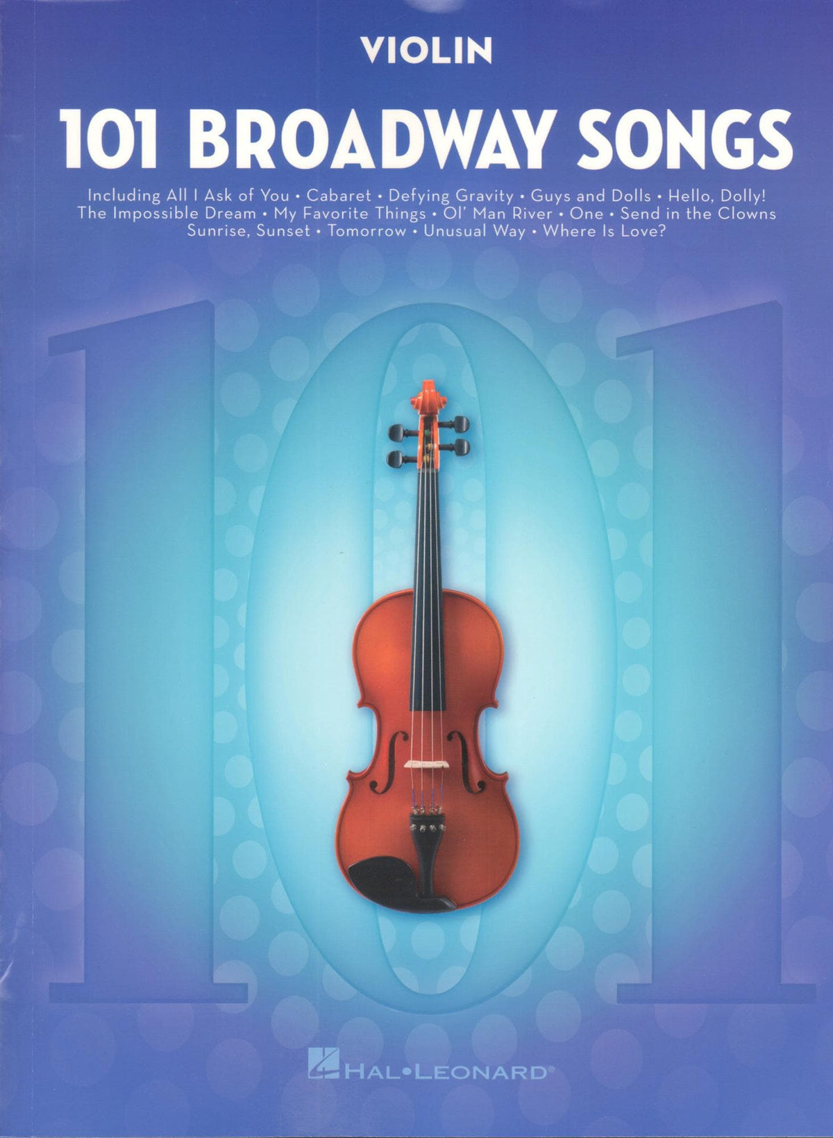 101 Broadway Songs for Violin