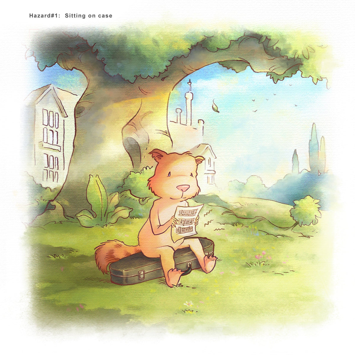 Tip #1 Pokko Sitting On Case