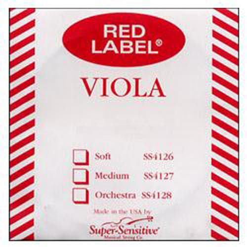 Bulk Red Label Viola String 12-Sets 15-16.5