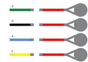 Super-Sensitive Red Label Double Bass String Set - 1/10 size