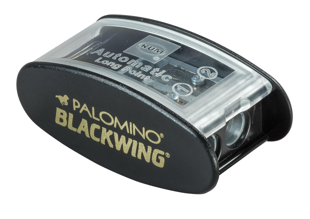 Blackwing Two-Step Long Point Pencil Sharpener - Black