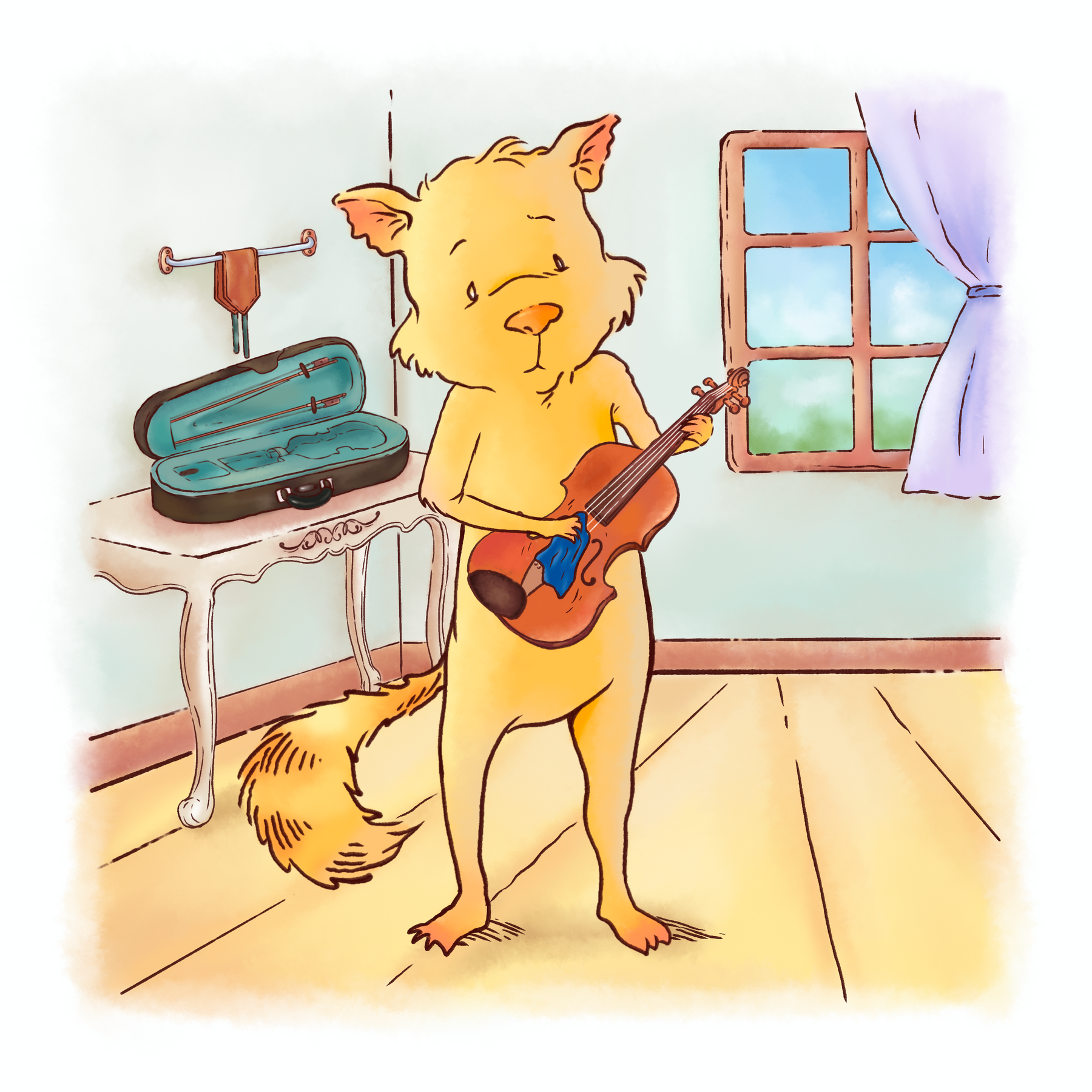 Tip #4 Pokko Cleaning Rosin Part of String